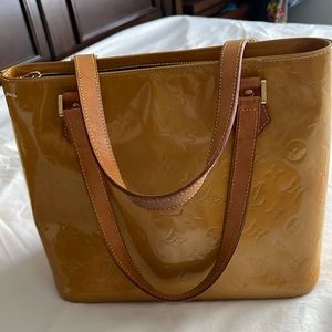 ❤️‍🔥sale ❤️‍🔥Louis Vuitton yellow Vernis bag monogram